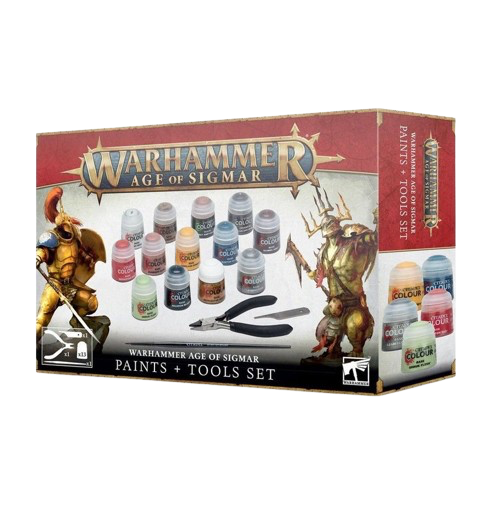 Warhammer Age of Sigmar - Paints & Tools Set