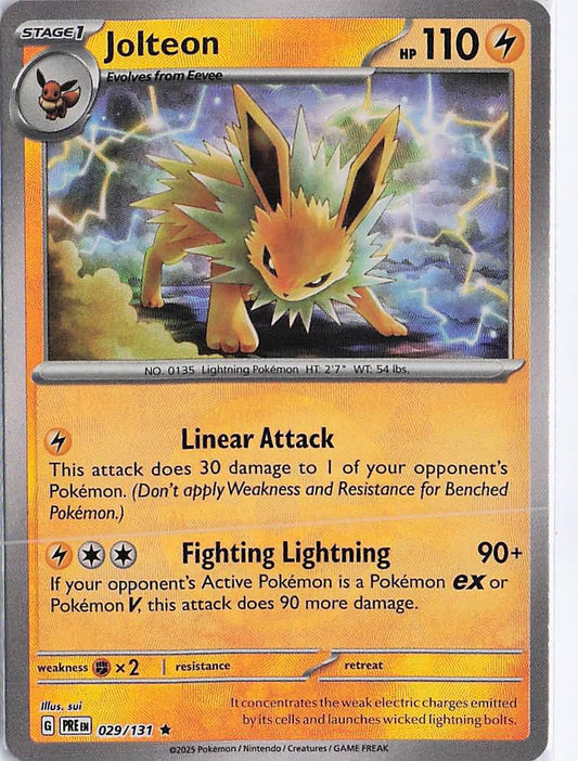 Jolteon 029/131 (Pokeball Holo)