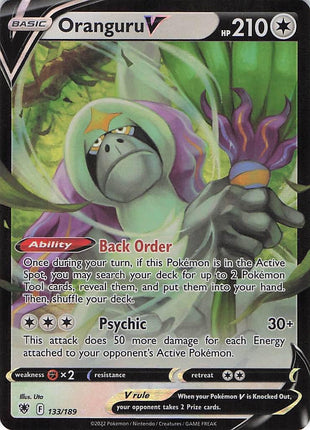 Oranguru V 133/189