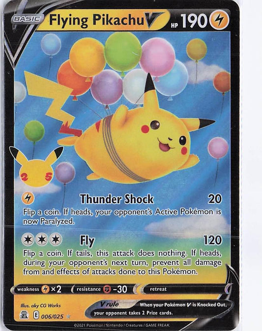 Flying Pikachu V 006/025