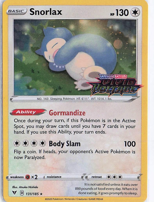 Snorlax 131/185 (S)