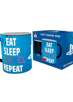 Playstation - Eat Sleep Repeat Heat Change Mug