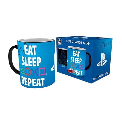 Playstation - Eat Sleep Repeat Heat Change Mug