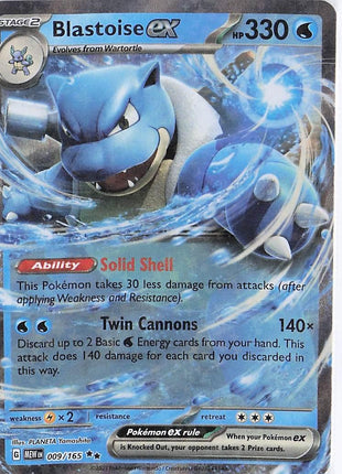 Blastoise ex 009/165