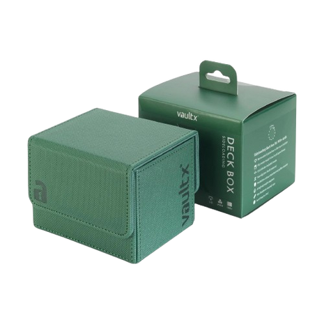 Vault X - Metallic Green 100+ Sideloading Deck Box