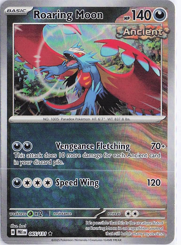 Roaring Moon 065/131 (Pokeball Holo)