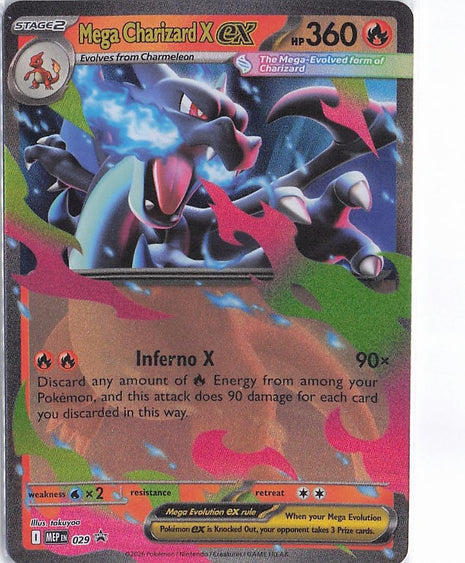 Mega Charizard X ex MEP029