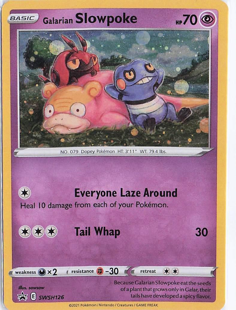 Galarian Slowpoke SWSH126