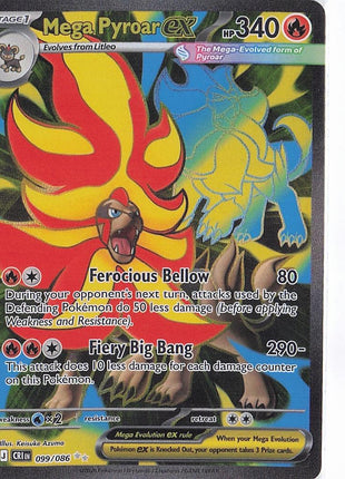 Mega Pyroar ex 099/086