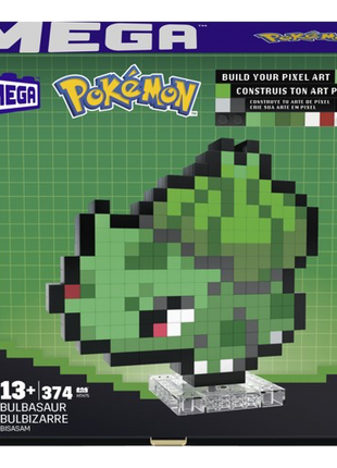Pokemon - Mega Blocks: Bulbasaur Pixel Art