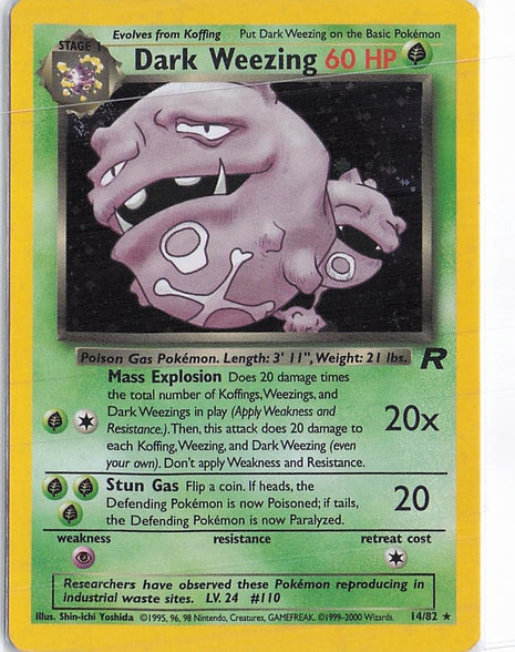 Dark Weezing 14/82 (H)