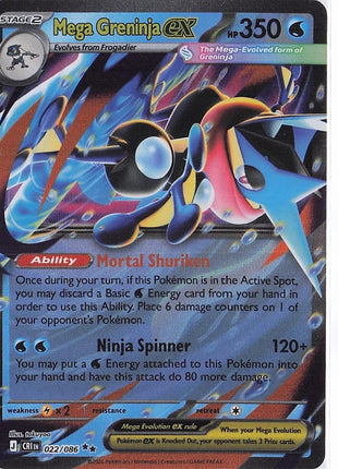 Mega Greninja ex 022/086