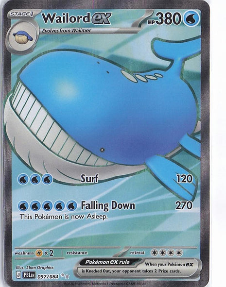 Wailord ex 097/084