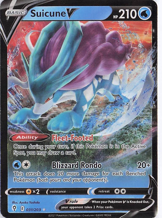 Suicune V 031/203