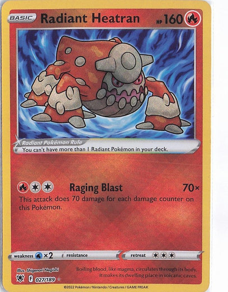 Radiant Heatran 027/189