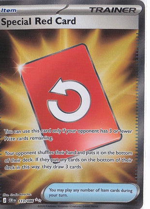 Special Red Card 113/086