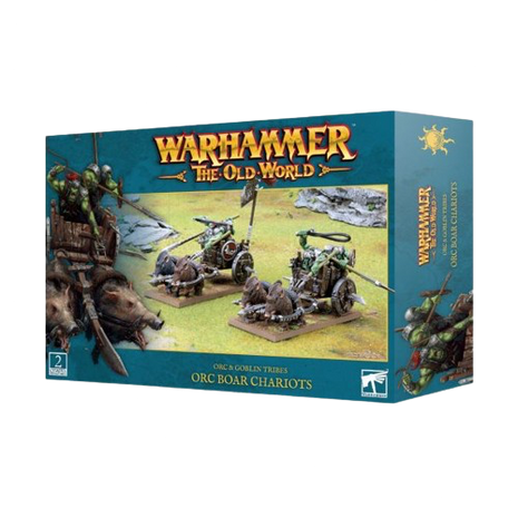 Warhammer: The Old World - Orc & Goblin Tribes: Orc Boar Chariots