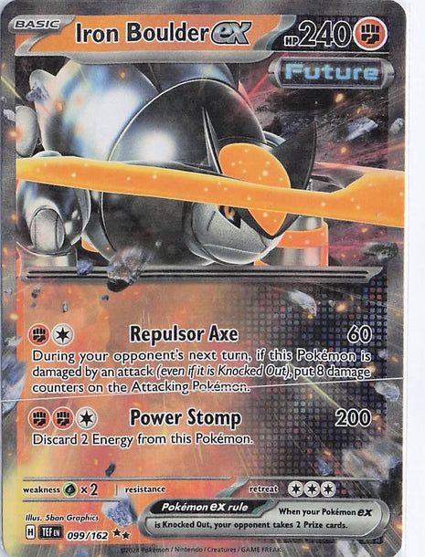 Iron Boulder ex 099/162