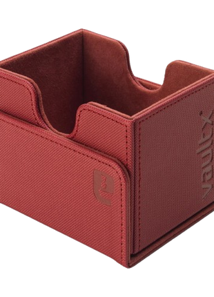 Vault X - Metallic Red 100+ Sideloading Deck Box