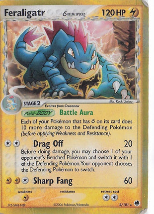 Feraligatr 2/101 (H) (D)