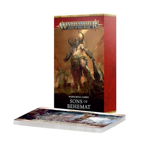 Warhammer Age of Sigmar - Sons Of Behemat: Wallscroll Cards