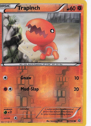 Trapinch 82/160 (RH)
