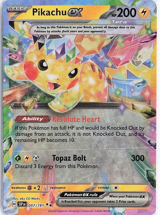 Pikachu ex 057/191
