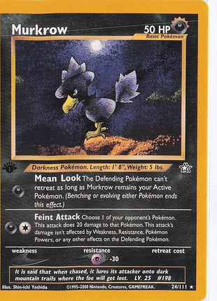 Murkrow 24/111 (1st)