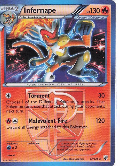 Infernape 17/135