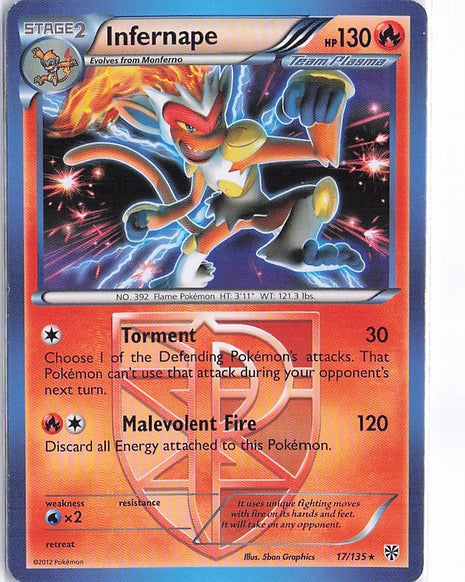 Infernape 17/135
