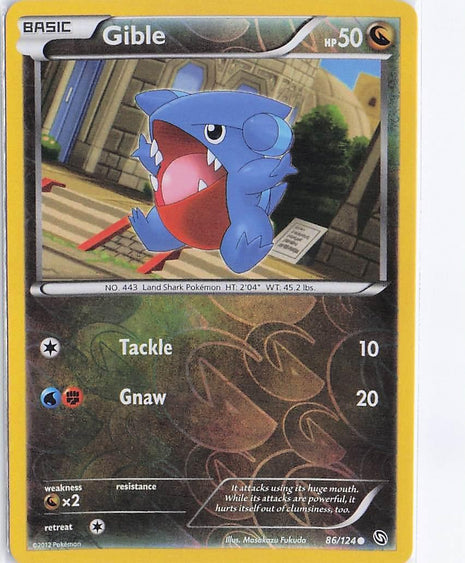 Gible 86/124 (RH)
