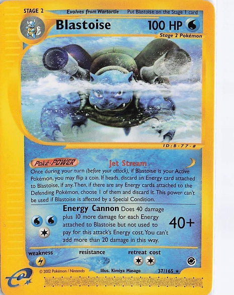 Blastoise 37/165