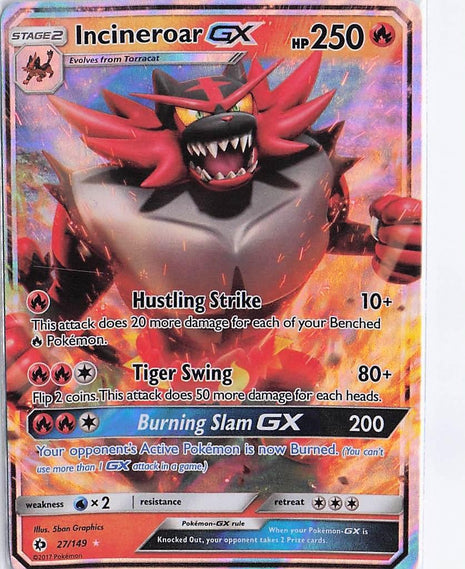 Incineroar GX 27/149