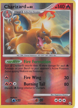 Charizard LV.60 1/99 (RH) (D)