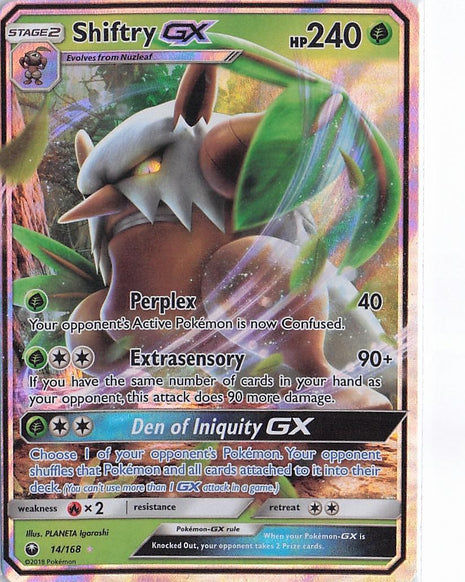 Shiftry GX 14/168