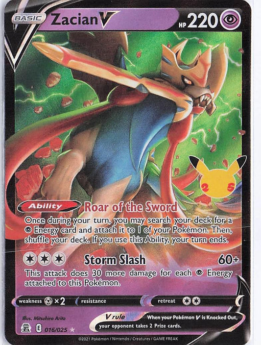 Zacian V 016/025