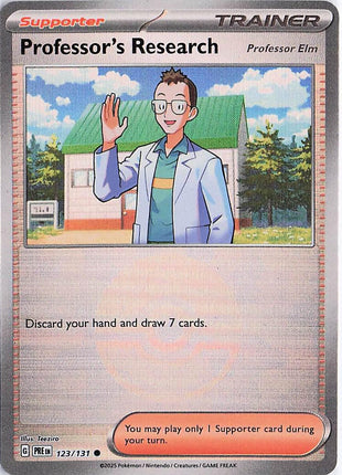 Professor’s Research 123/131 (Pokeball Holo)