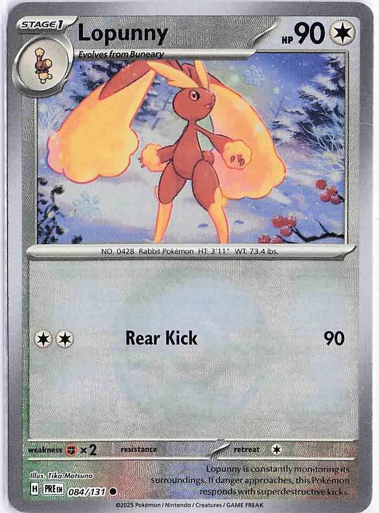 Lopunny 084/131 (Pokeball Holo)
