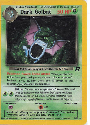 Dark Golbat 7/82 (H)(D)