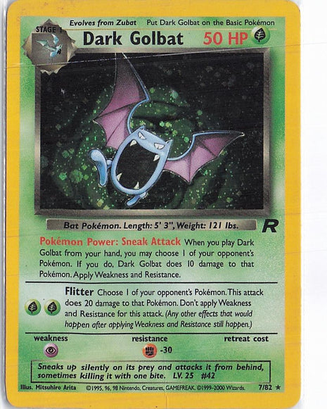 Dark Golbat 7/82 (H)(D)