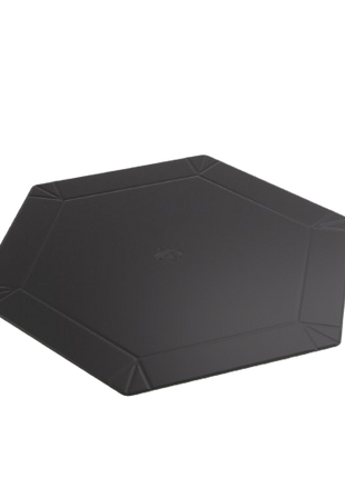Gamegenic - Black/Green Hexagonal Magnetic Dice Tray