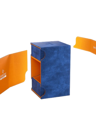 Gamegenic - Blue/Orange Exclusive Watchtower 100+ XL Convertible Deck Box