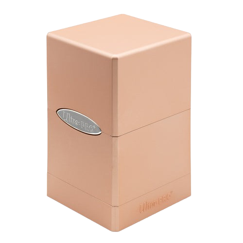 Ultra Pro - Metallic Rose Gold Satin Tower Deck Box