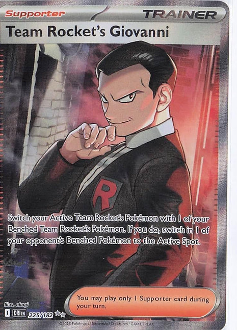 Team Rocket's Giovanni 225/182