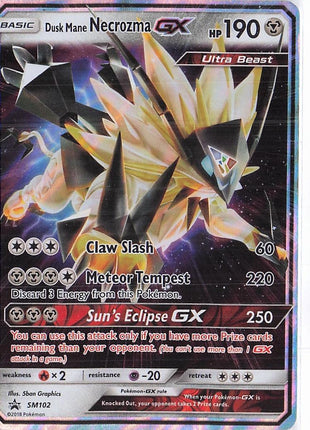 Dusk Mane Necrozma GX SM102