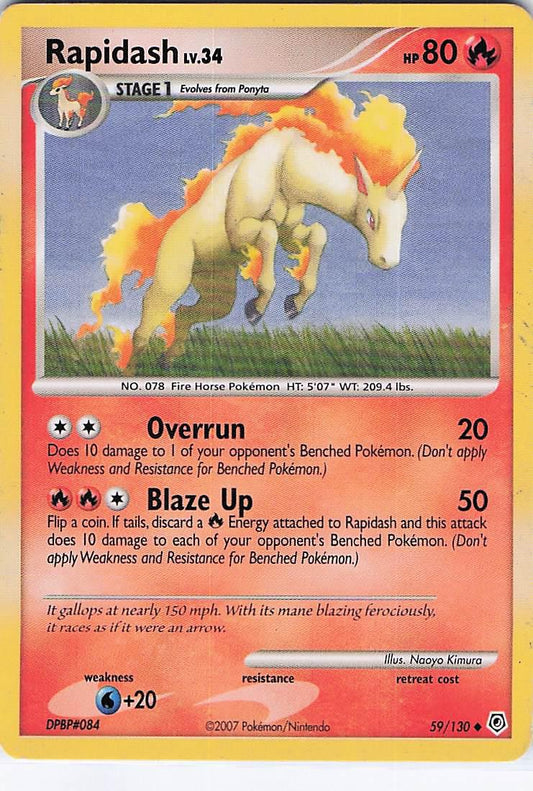 Rapidash Lv.34 59/130