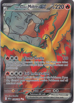 Team Rocket’s Moltres ex 208/182