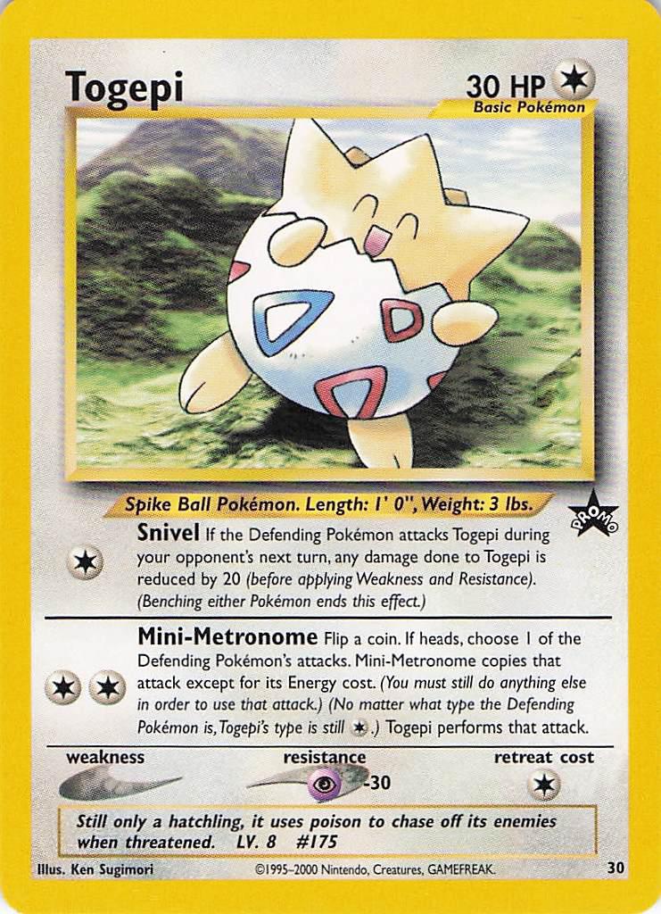 Togepi Promo 30