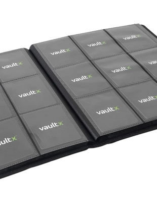 Vault X - Black 9 Pocket Exo Tec Strap Binder
