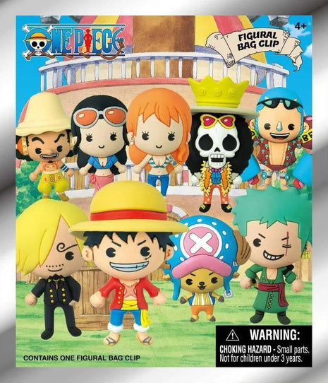 One Piece - Series 1: 3D Character Bag Clip Blind Bag